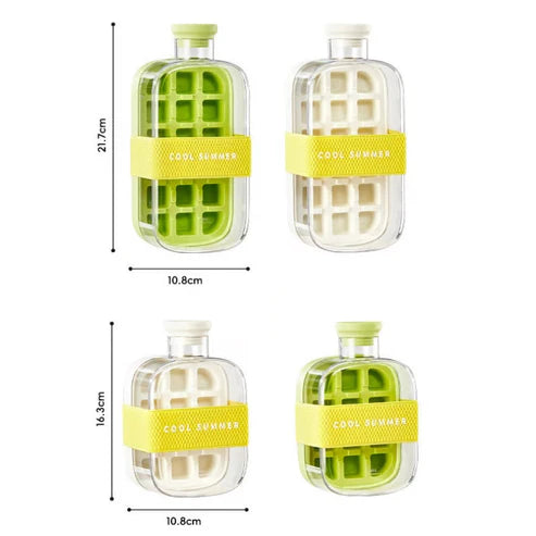 Press-To-Cold Ice Cube Mold&Kettle