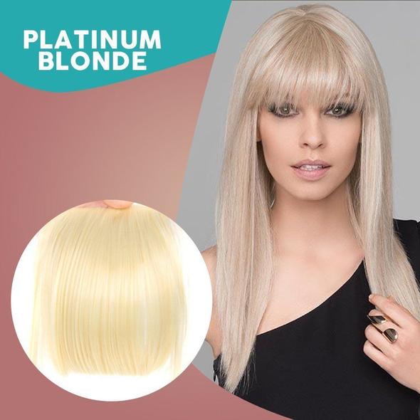 Seamless 3D Clip-in Hair Extension with Bangs