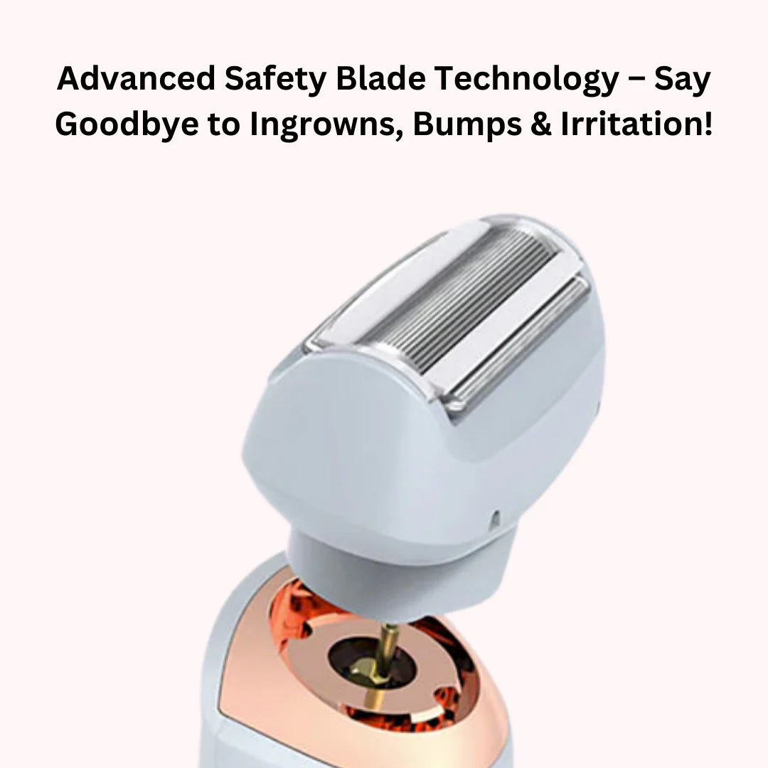 Electric Portable Razor - Perfect for both wet and dry shaving