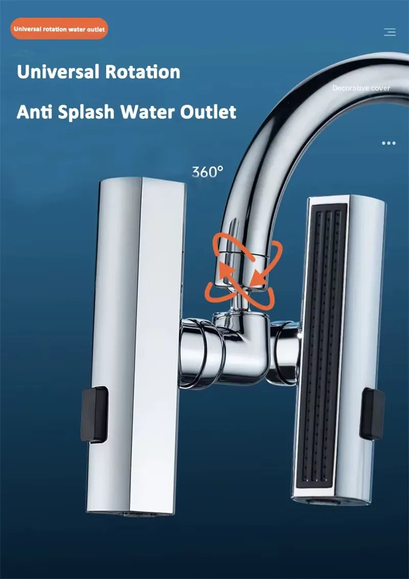Kitchen Faucet Waterfall Stream Sprayer Head Sprayer Filter Diffuser Water Saving Nozzle Faucet Connector Mixers Tap Accessorie
