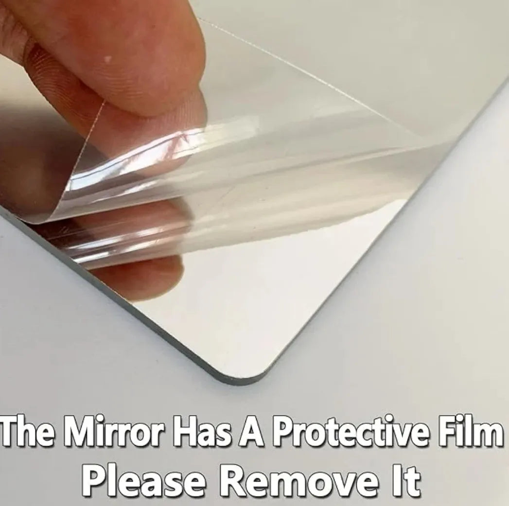 Acrylic wall mirror