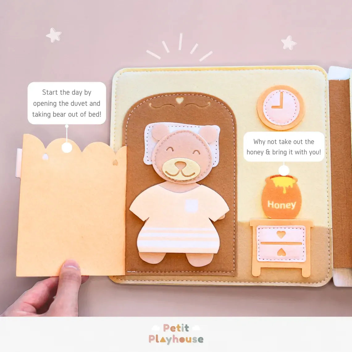 Montessori busy book for toddler quiet book sensory activity book