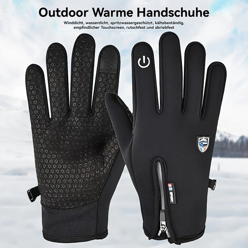 Rechargeable Heated Electric Touchscreen Gloves