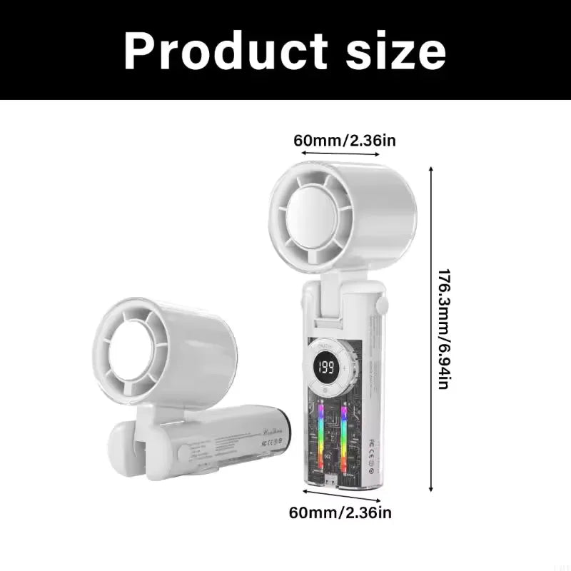 Portable Ice Cool Hand Fan