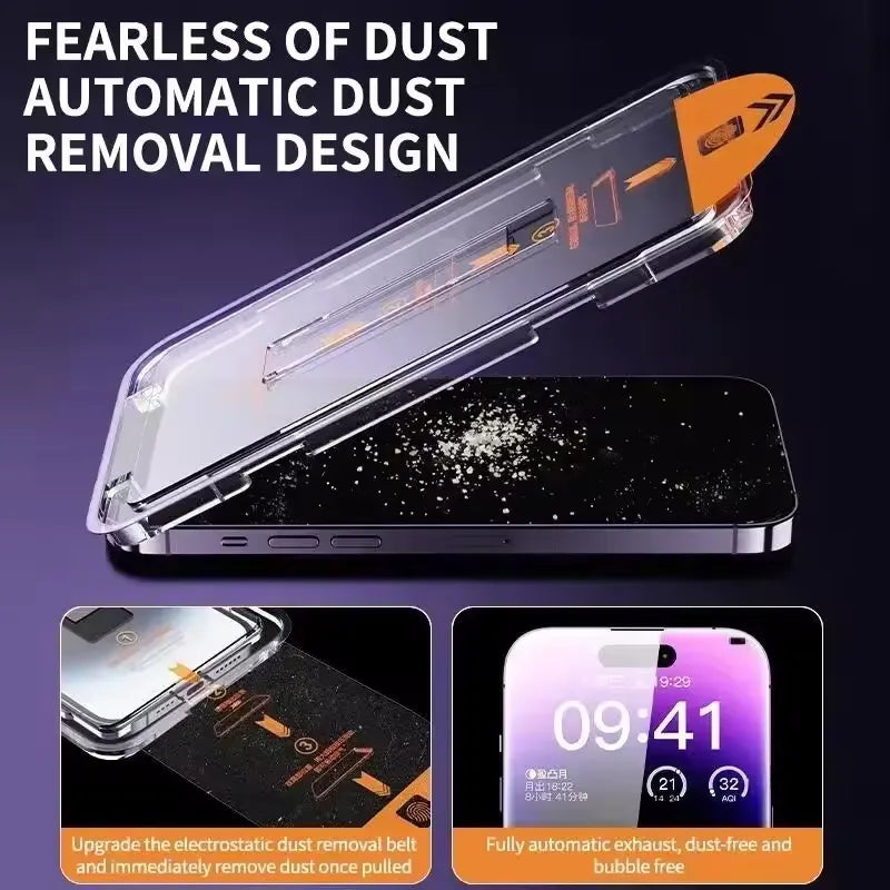 1/2Pcs Privacy Tempered Glass Screen Protector