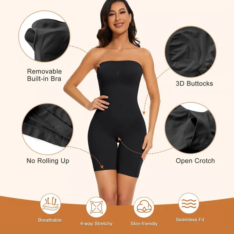 Strapless Seamless Tum