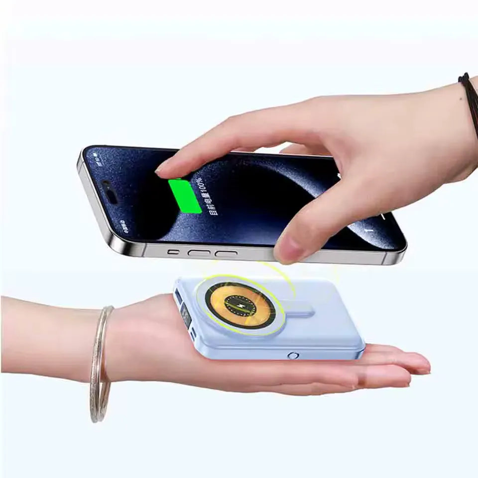 10000mAh Wireless Power Bank Magnetic 15W Wireless Charger