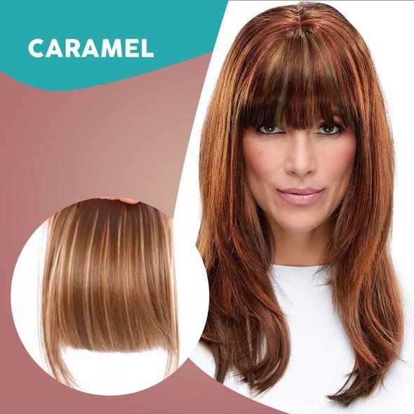 Seamless 3D Clip-in Hair Extension with Bangs