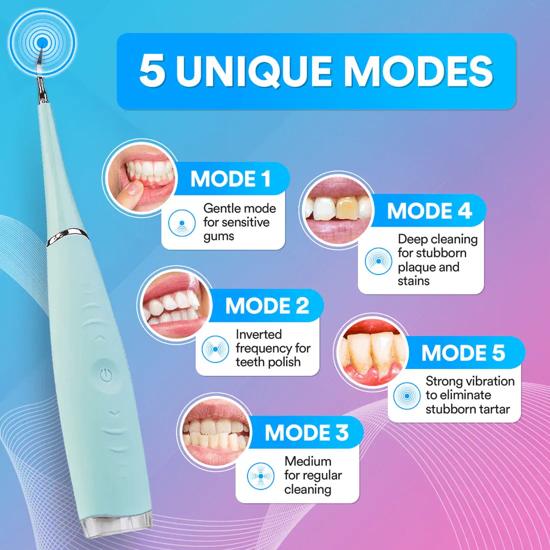 Ultrasonic Tooth Cleaner