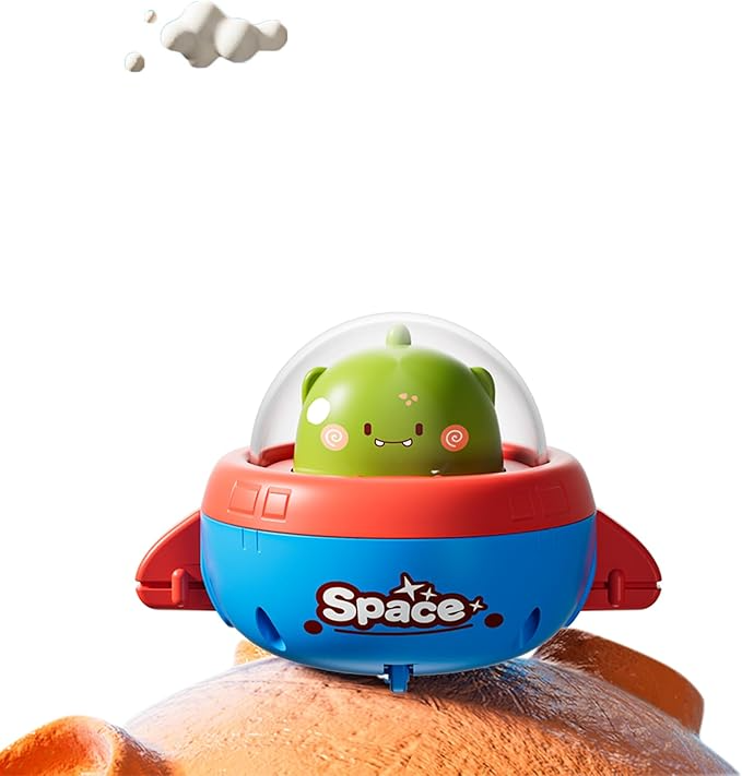UFO Press and Go Toy Set of 4