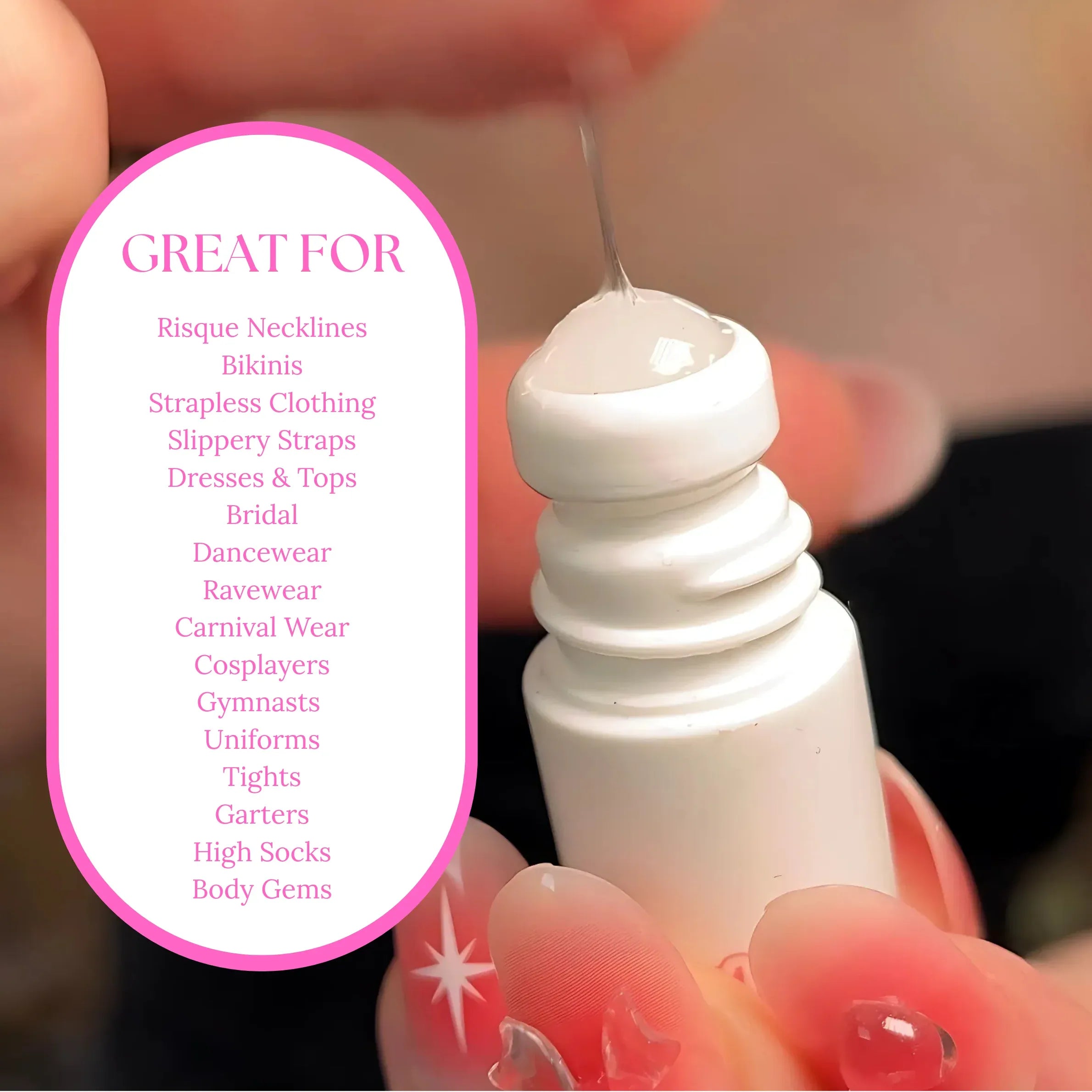Anti-Slip Glue Roll On Skin Adhesive