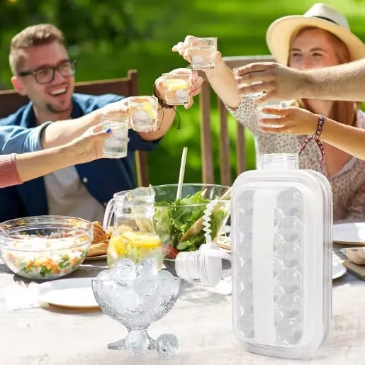 Portable Ice Ball Maker Sanitary Ice Cube Tray