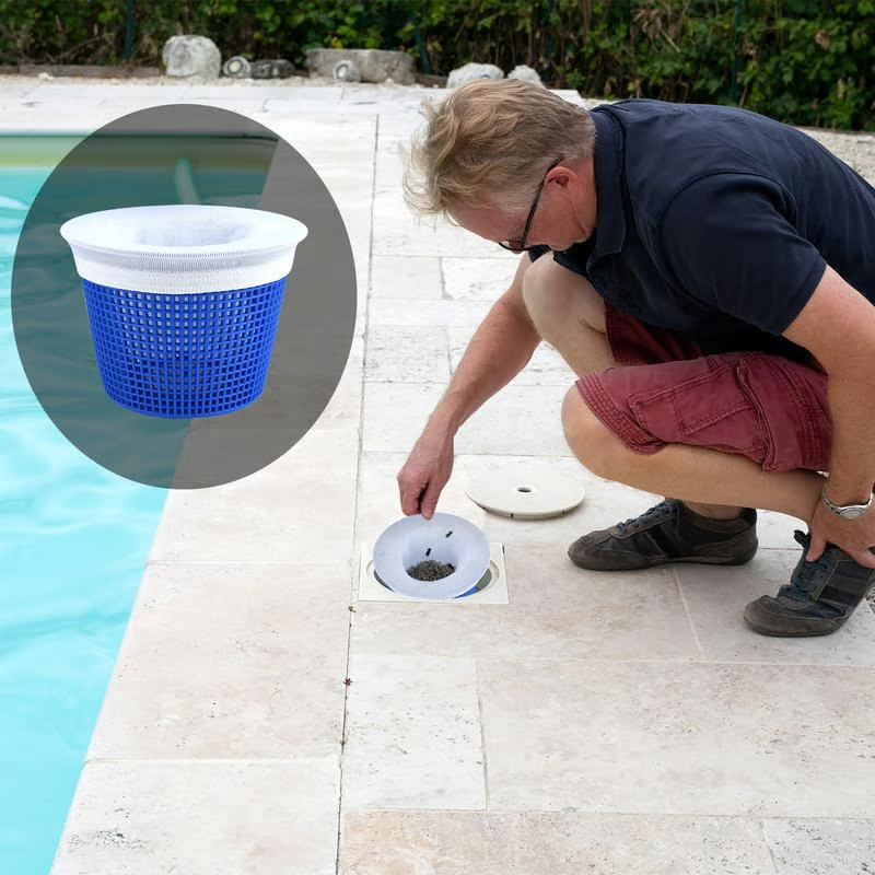 Pool Skimmer Socks for Skimmer Basket Clean 15 PCS