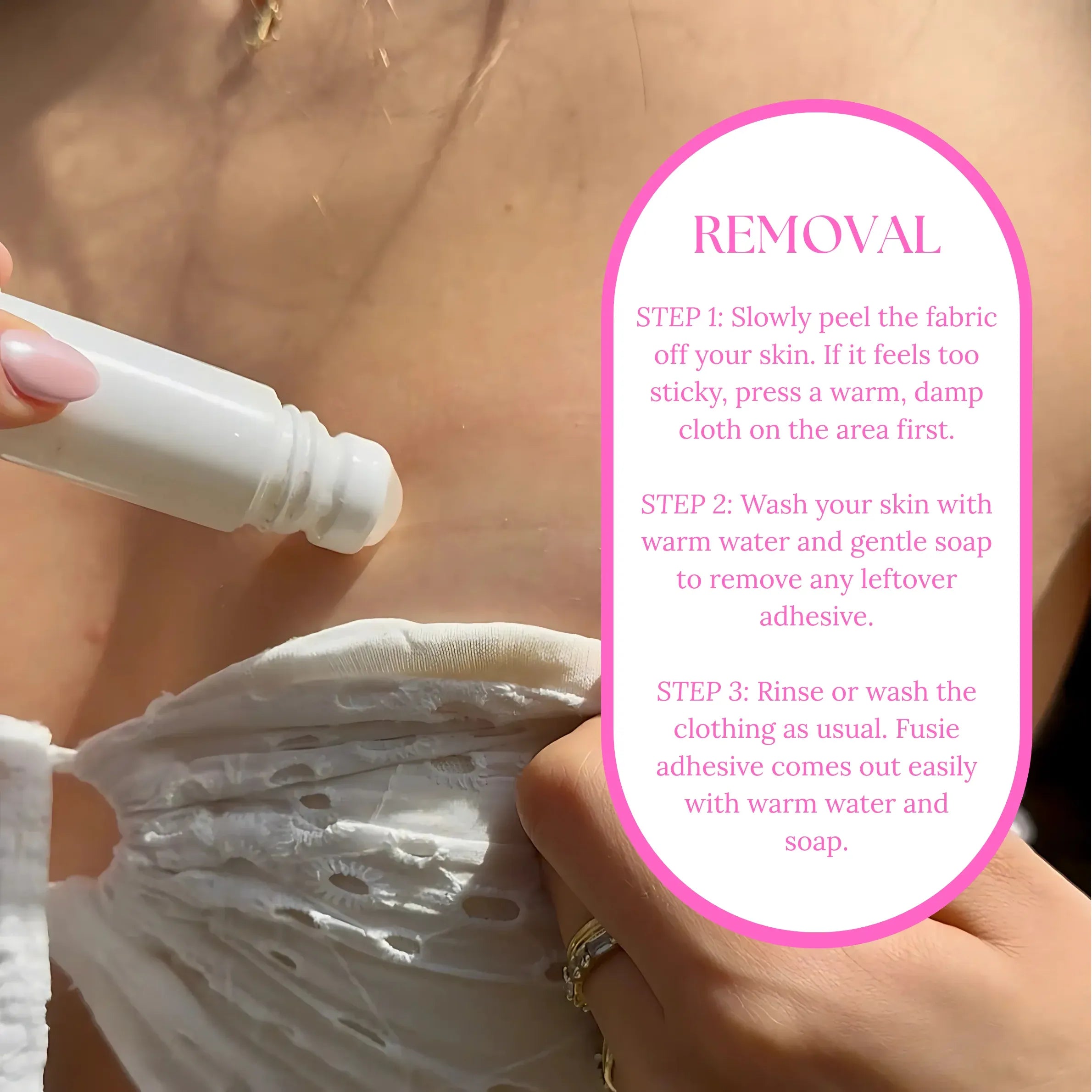 Anti-Slip Glue Roll On Skin Adhesive