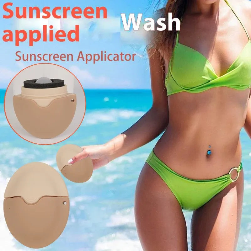 Silicone Sponge Suncream Roller
