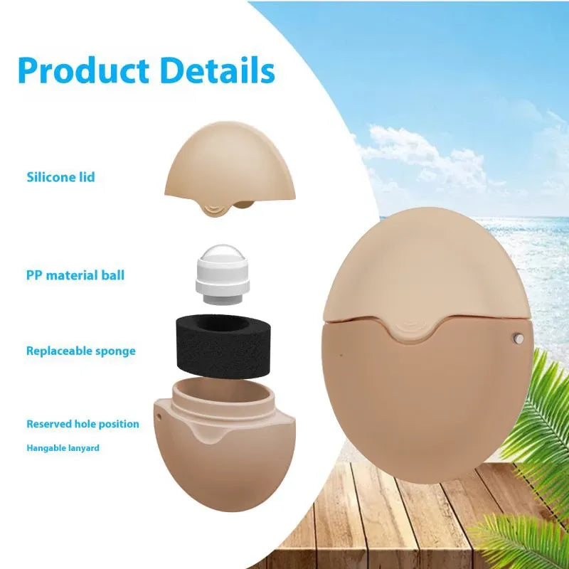 Silicone Sponge Suncream Roller