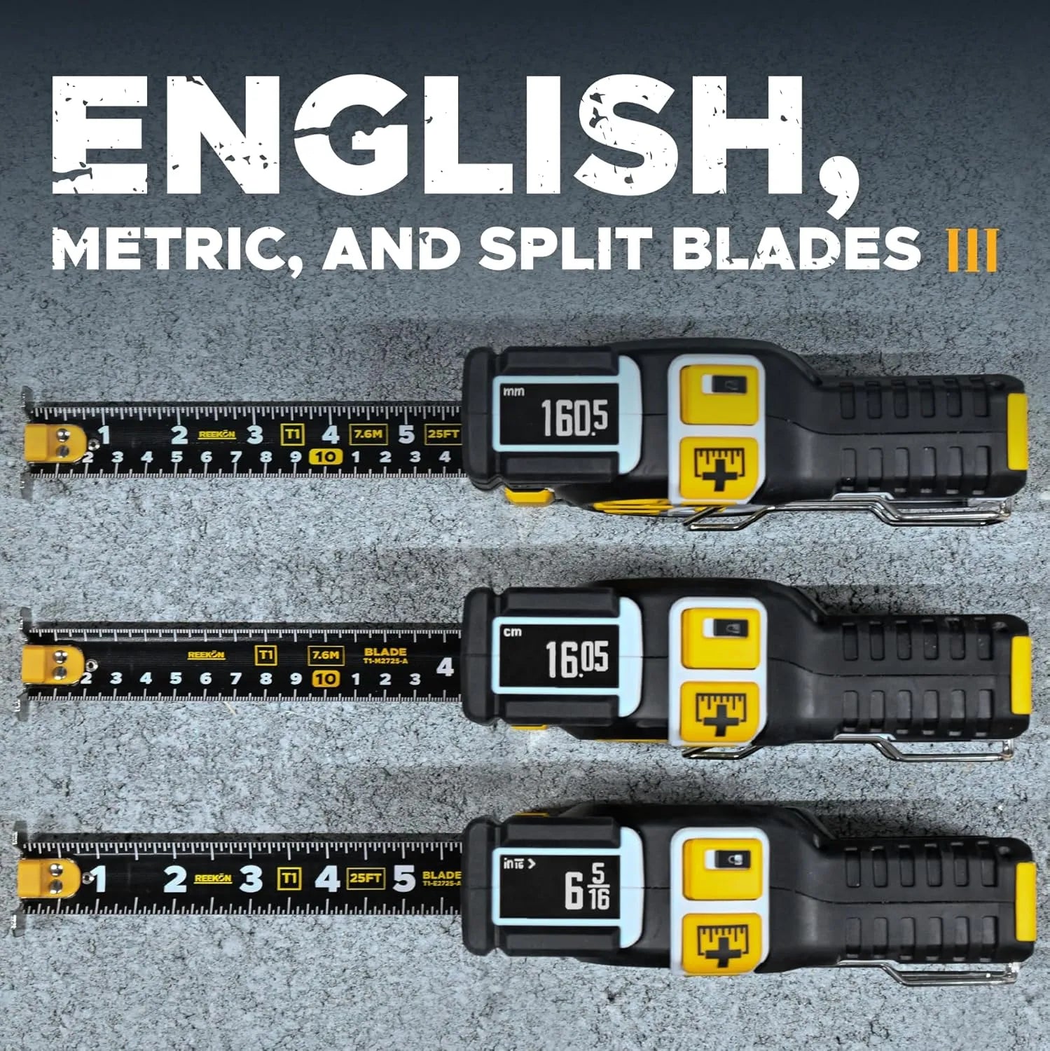 T1 Tomahawk Digital Tape Measure