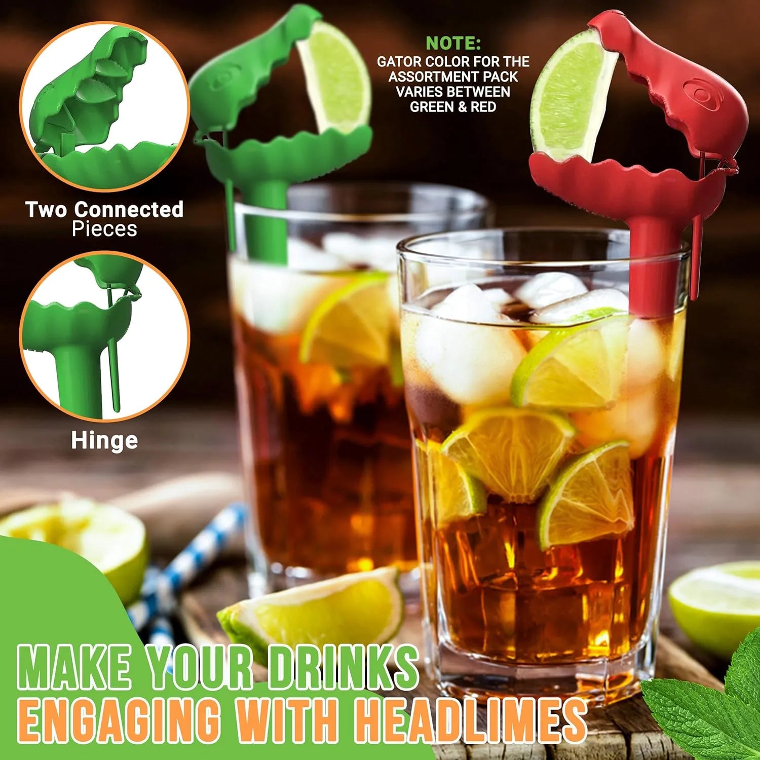 Clip-On Citrus Squeezer