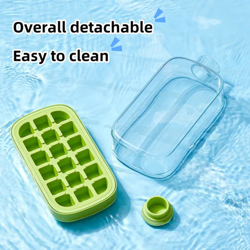 Press-To-Cold Ice Cube Mold&Kettle