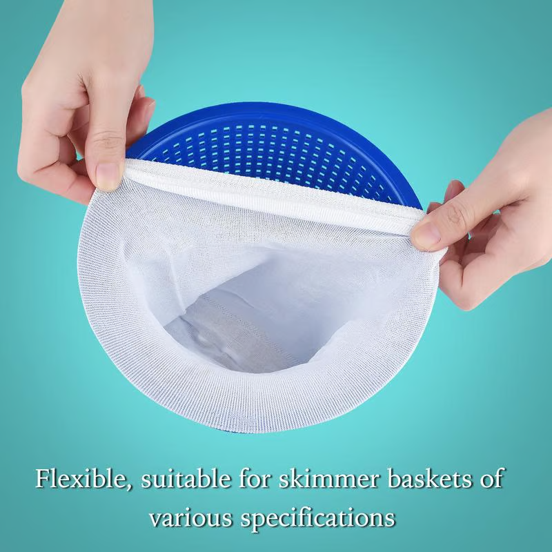 Pool Skimmer Socks for Skimmer Basket Clean 15 PCS