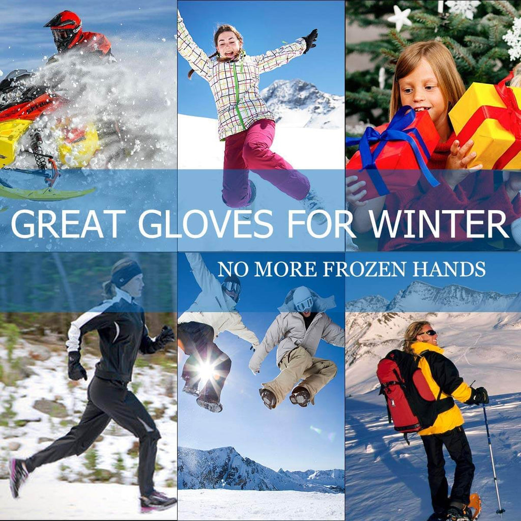 Rechargeable Heated Electric Touchscreen Gloves