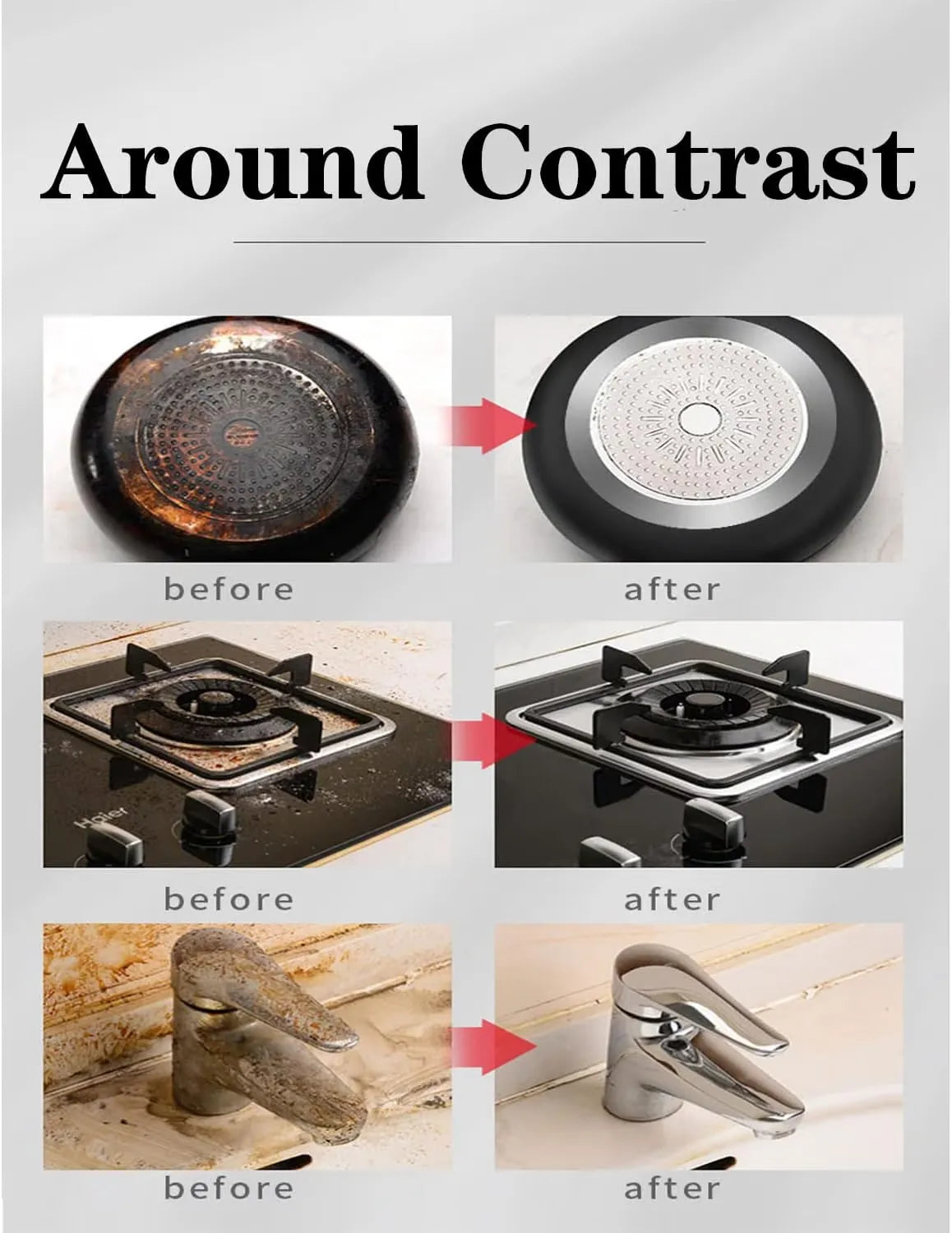 Magical Nano-Technology Stainless Steel Cleaning Paste-SURFACE SAFE, NO RESIDUE