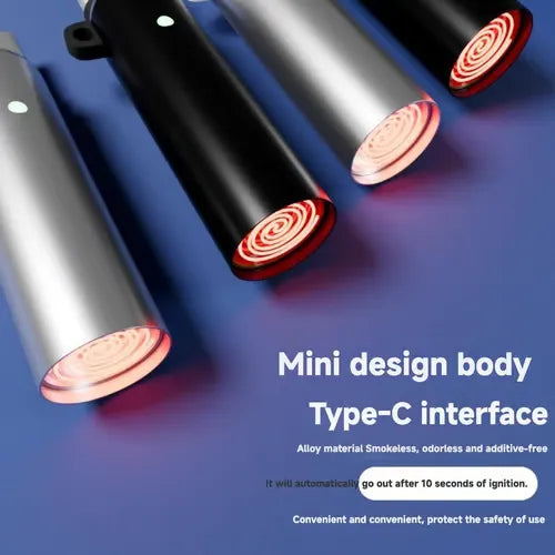 Type-C Phone Plug-In Lighter – Instant Windproof Flame in Your Pocket