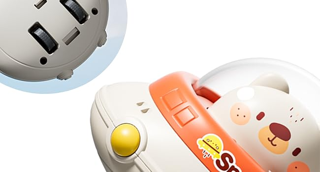 UFO Press and Go Toy Set of 4