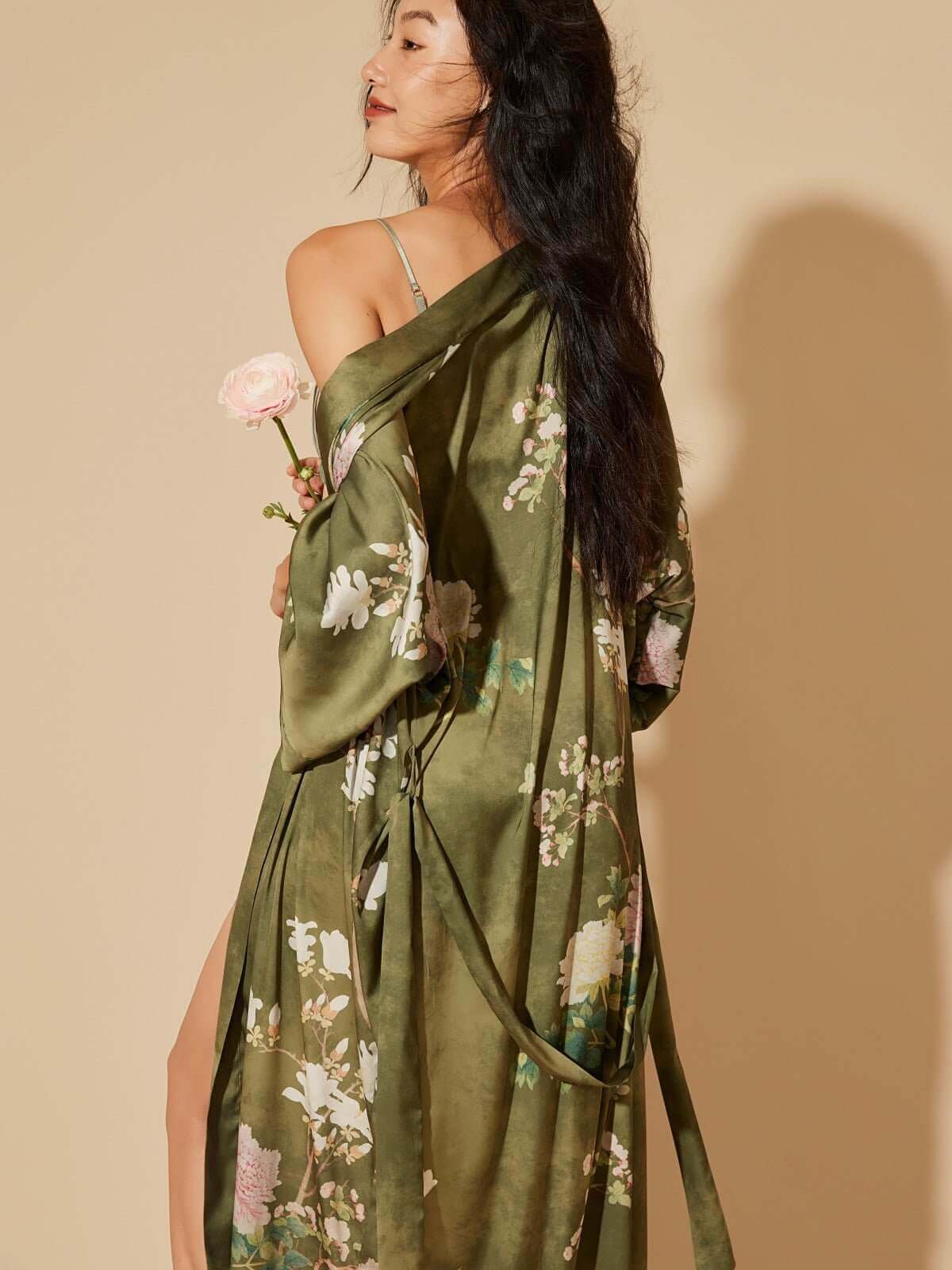 Silk Charm Dressing Gown