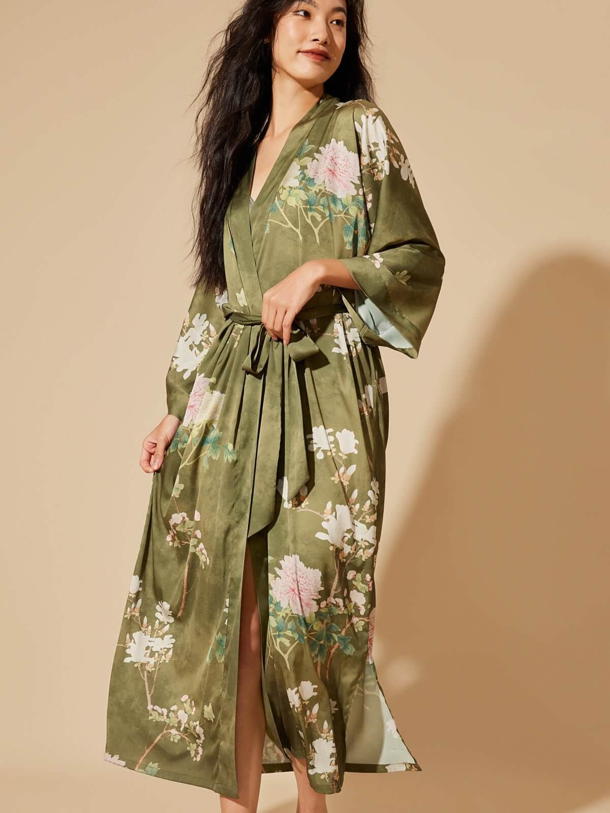 Silk Charm Dressing Gown