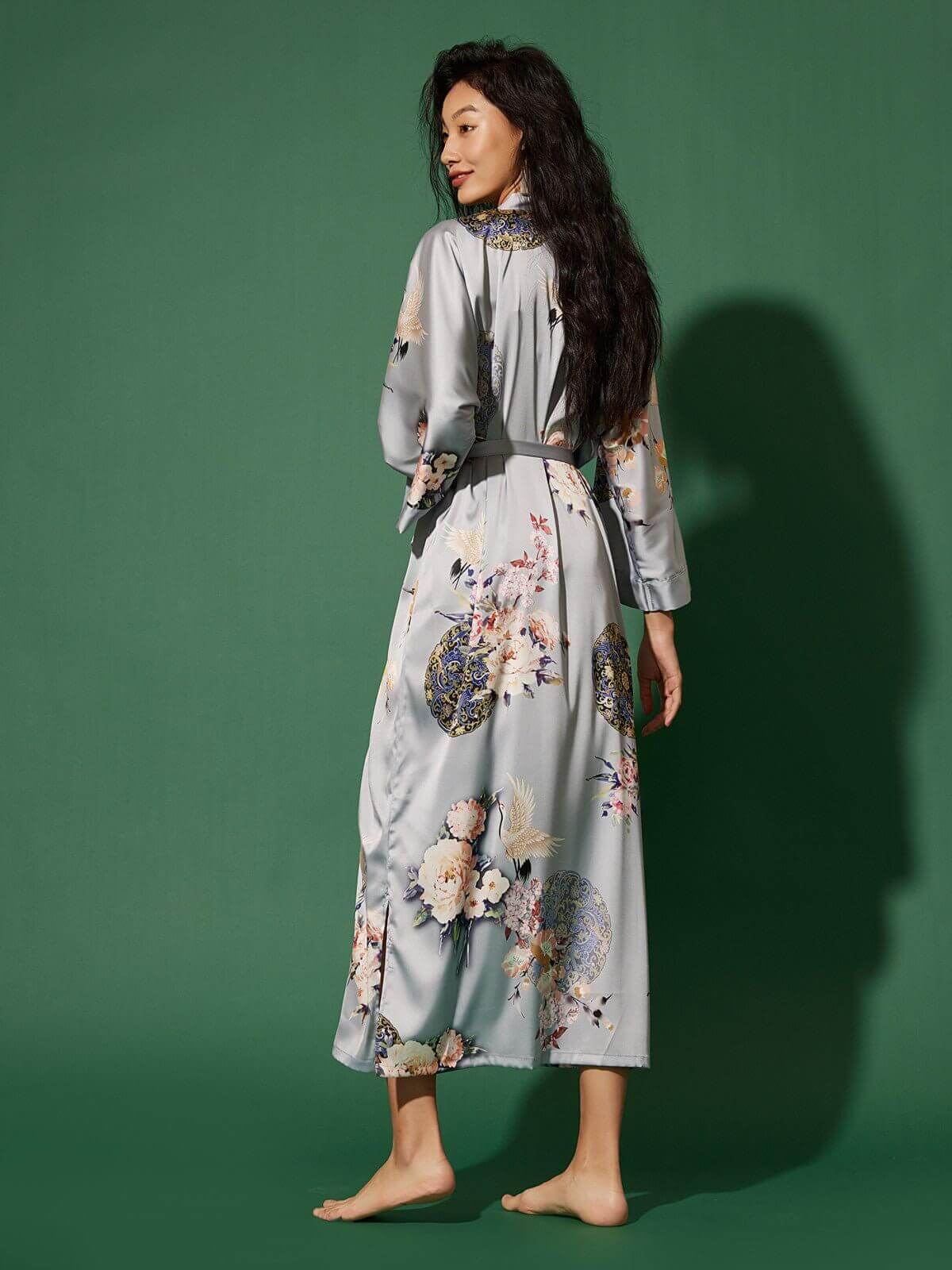 Silk Charm Dressing Gown