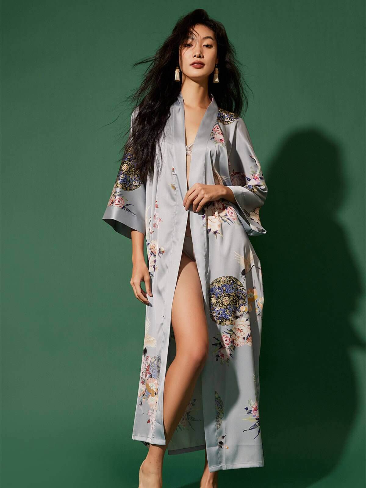 Silk Charm Dressing Gown