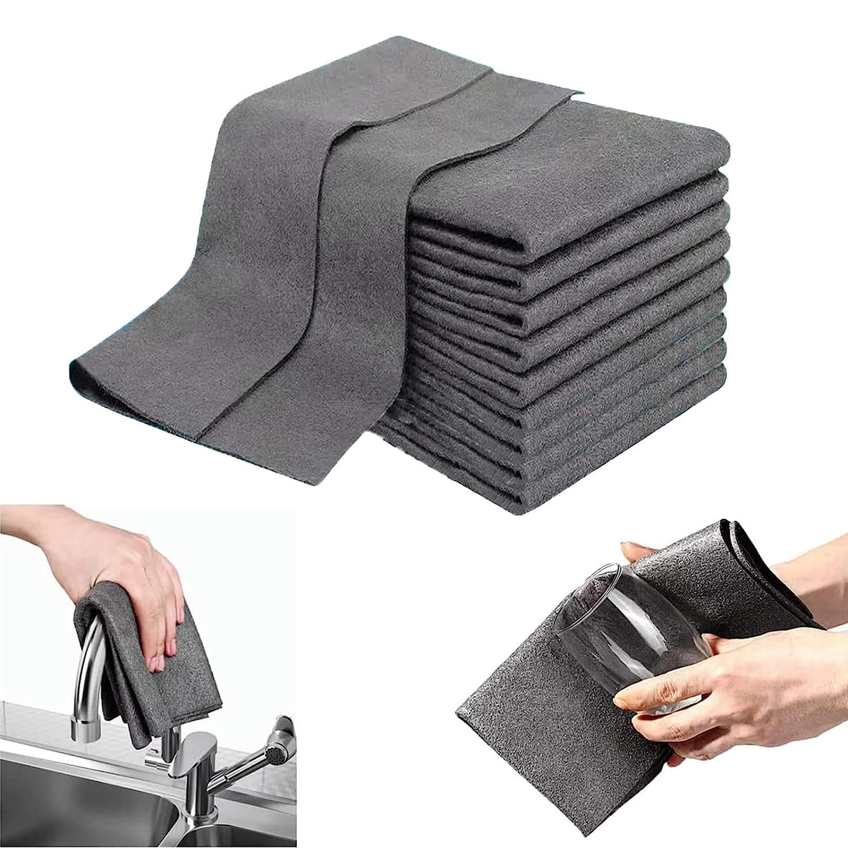Microfiber magic cloth
