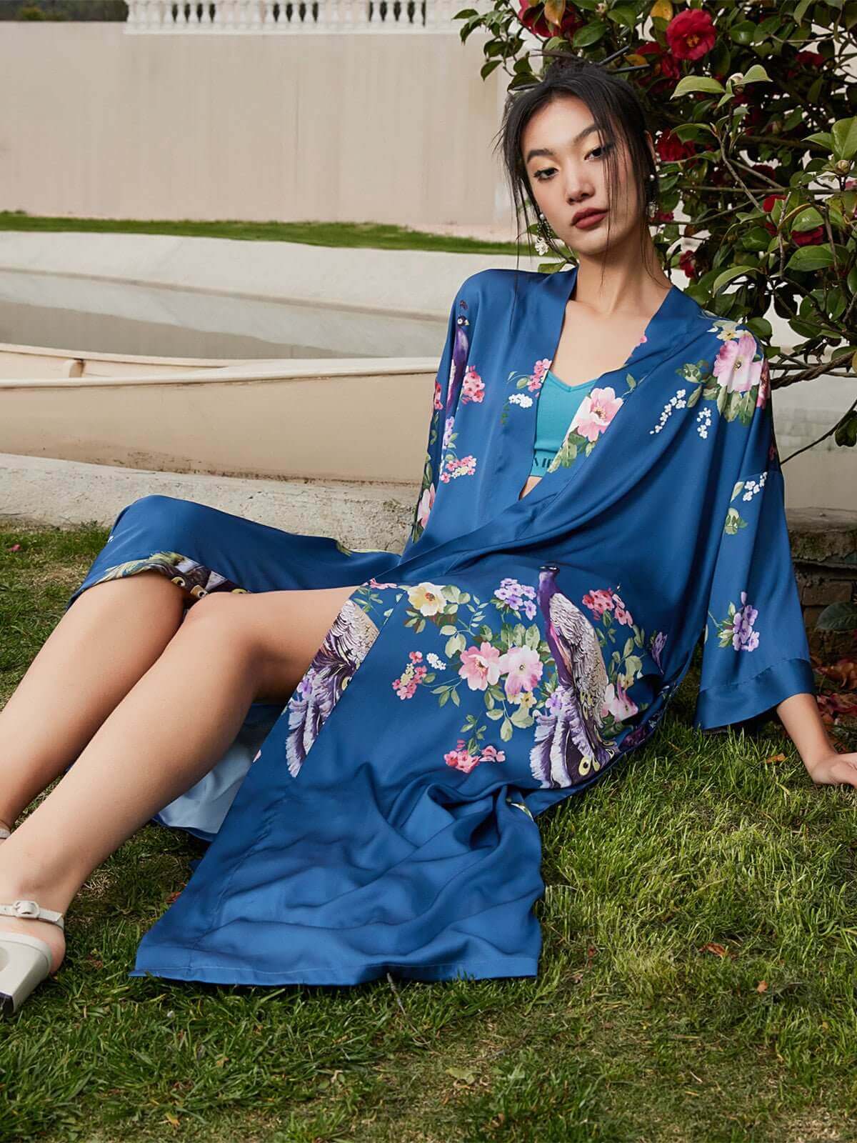Silk Charm Dressing Gown