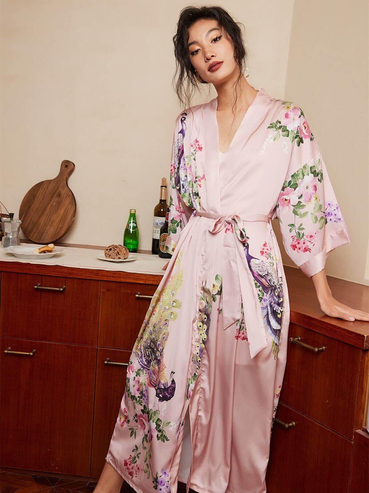 Silk Charm Dressing Gown