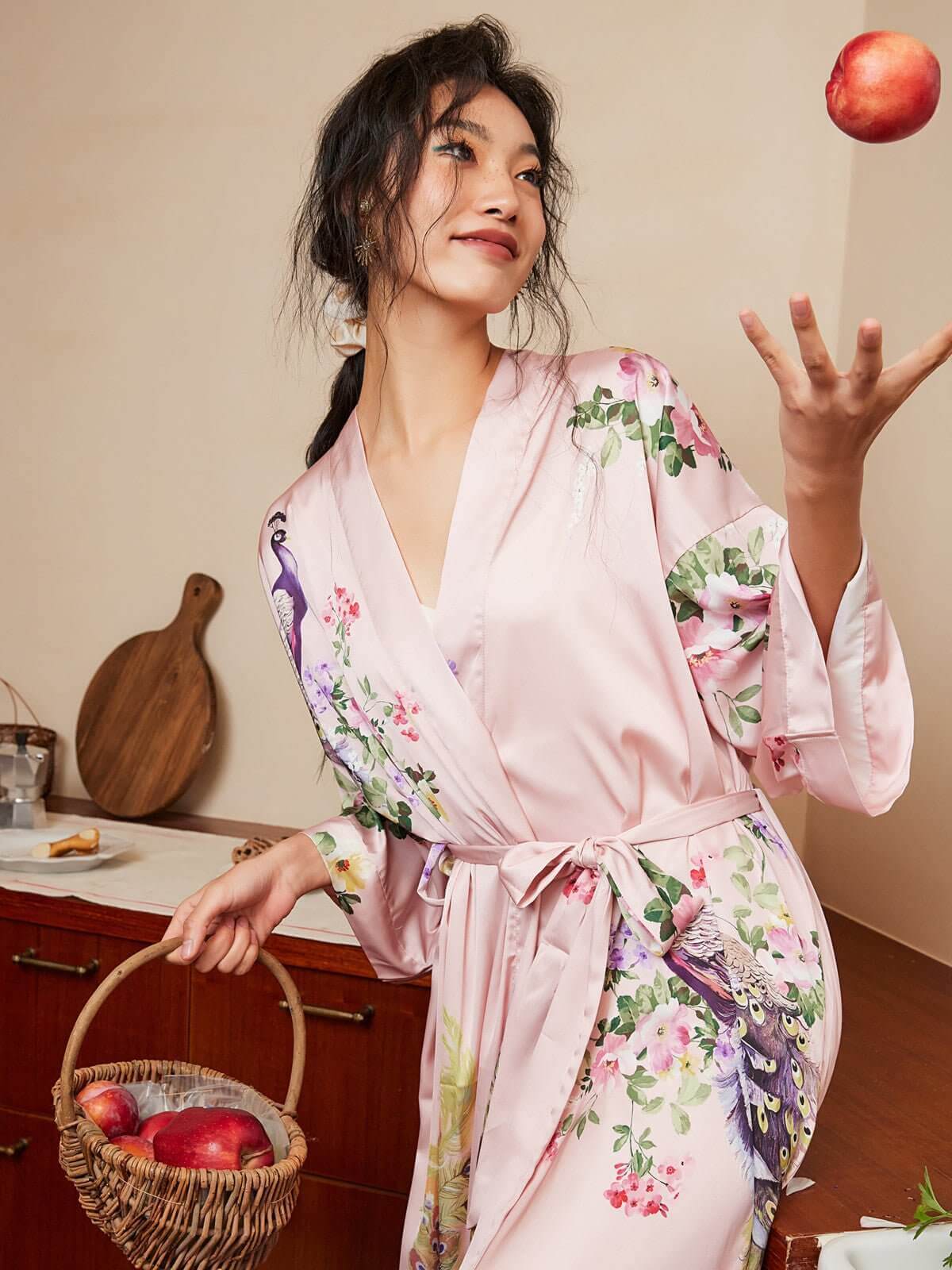 Silk Charm Dressing Gown