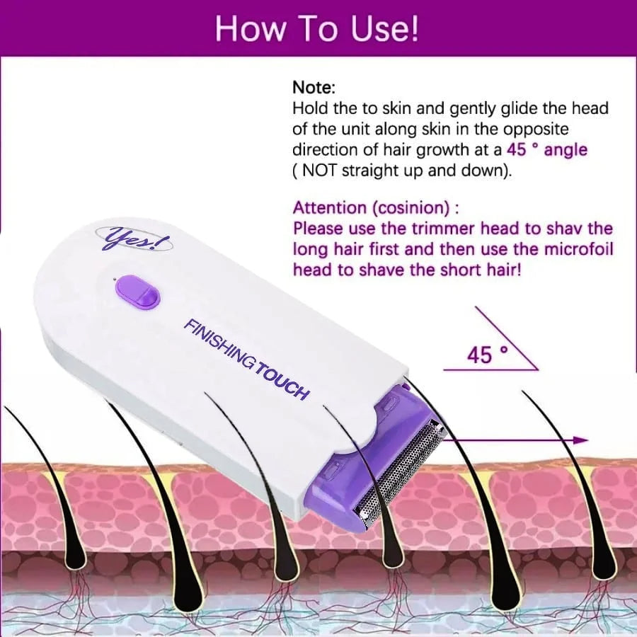 Yes Finishing Touch Rechargeable Hair Removal Machine