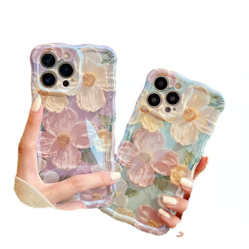 🌸Colorful Retro Oil Painting Print Phone Case