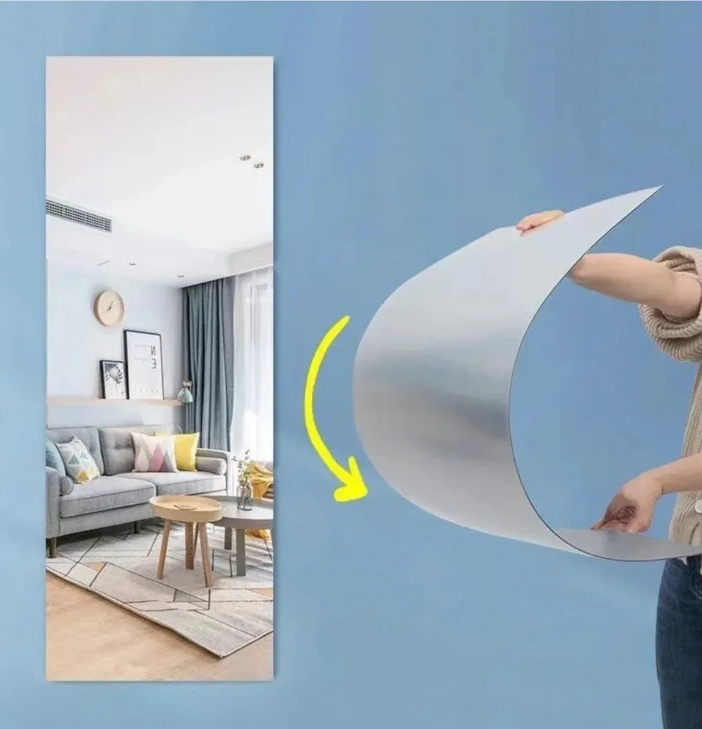 Acrylic wall mirror