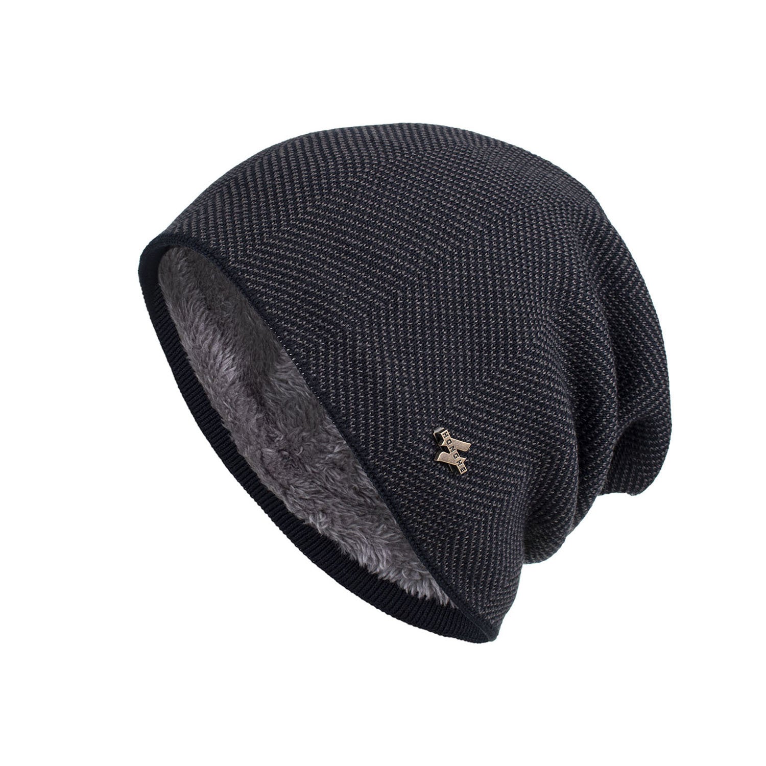Men's winter fleece hat