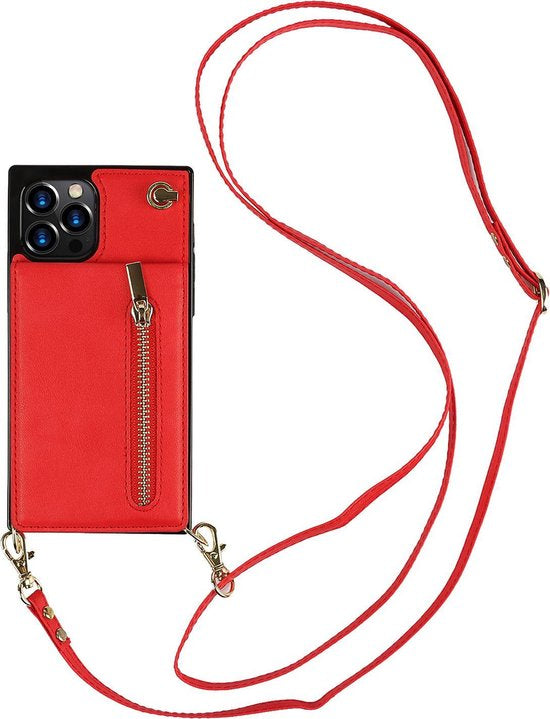 Crossbody Wallet Case for iPhone with Card Holder