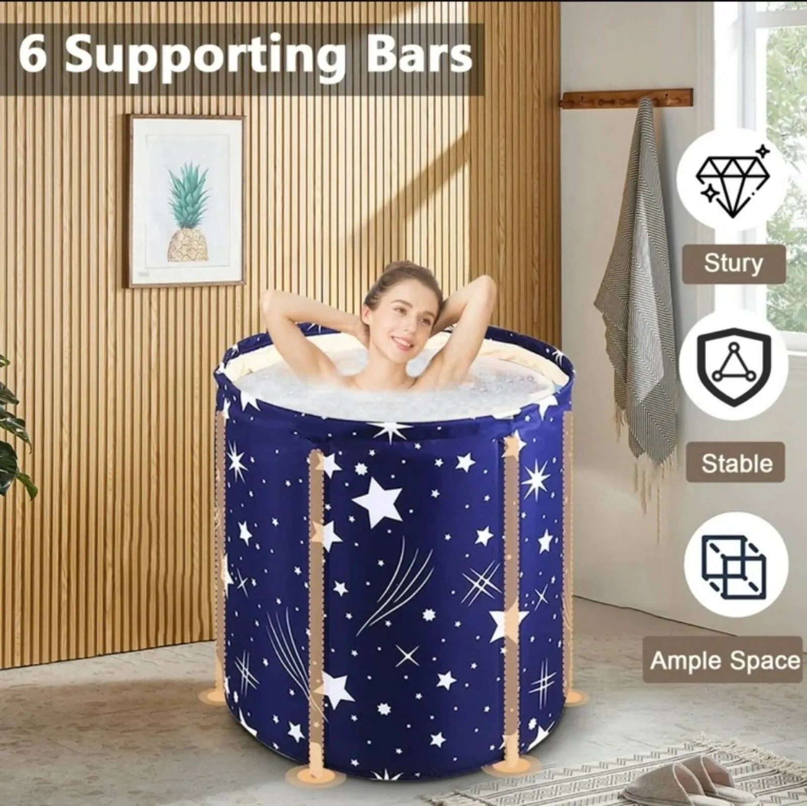Portable spa bathtub