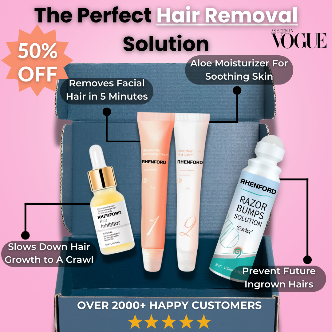 Rhenford - Facial Hair Removal Kit