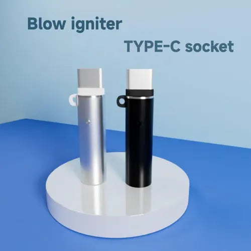 Type-C Phone Plug-In Lighter – Instant Windproof Flame in Your Pocket