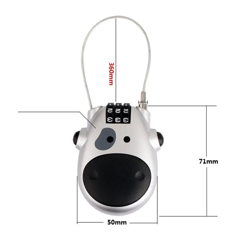 Anti-theft Telescopic Cable Lock