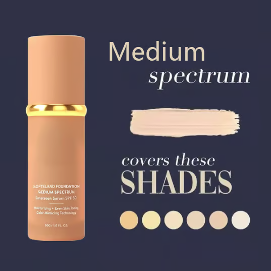 🔥Mature Skin Foundation 4 in 1 - Medium Spectrum( Suits All Skin Tones)