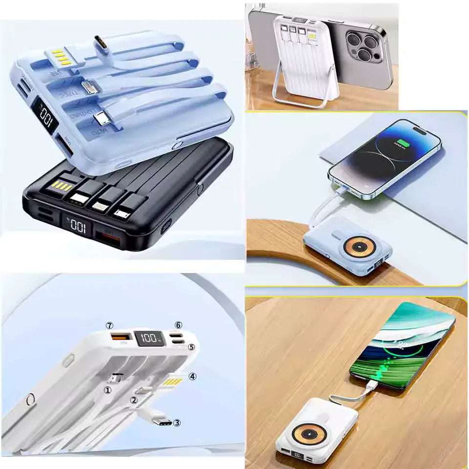 10000mAh Wireless Power Bank Magnetic 15W Wireless Charger