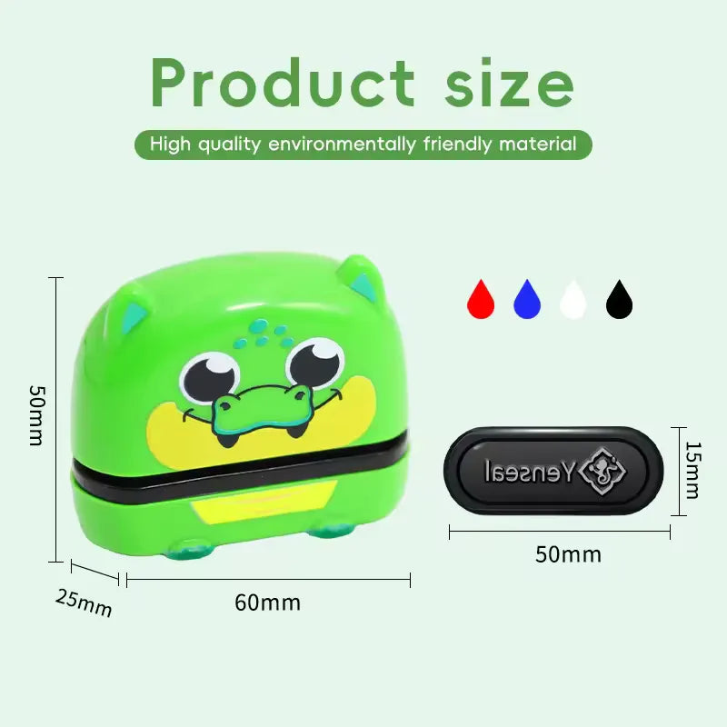 Customized Name Stamp Paints Personal Student Baby Engraved Waterproof Non-fading Kindergarten Name Seal