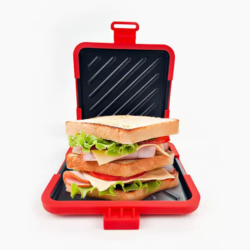 Food Grade Silicone Easy to Use Microwave Sandwich Maker