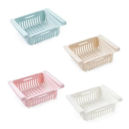 Refrigerator storage basket rack!
